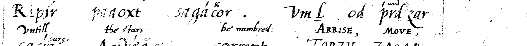 Cacrg Aoiveae cormpt, in Dee's hand