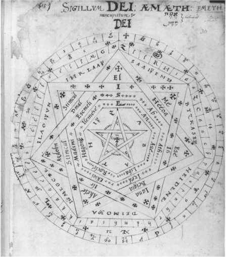 Dee's Sigillum Dei Aemeth