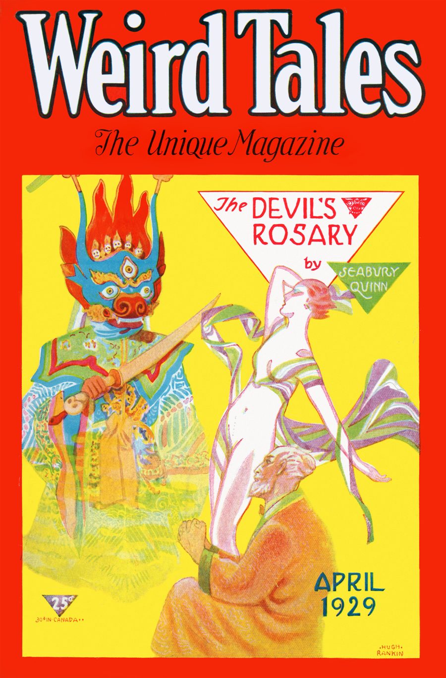 Weird Tales, April 1929